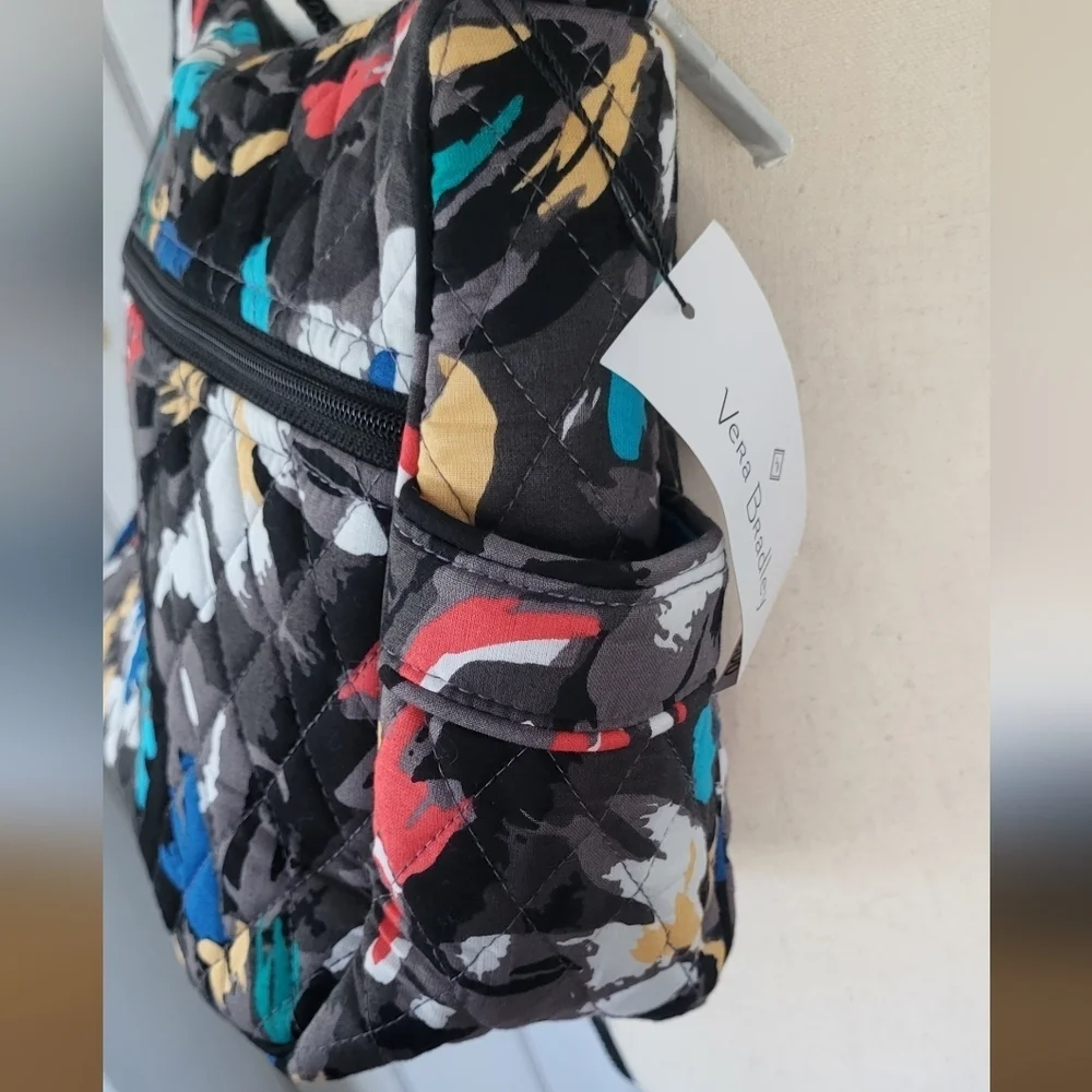 Vera Bradley Hobo Top Zip Shoulder Bag Splash Floral
